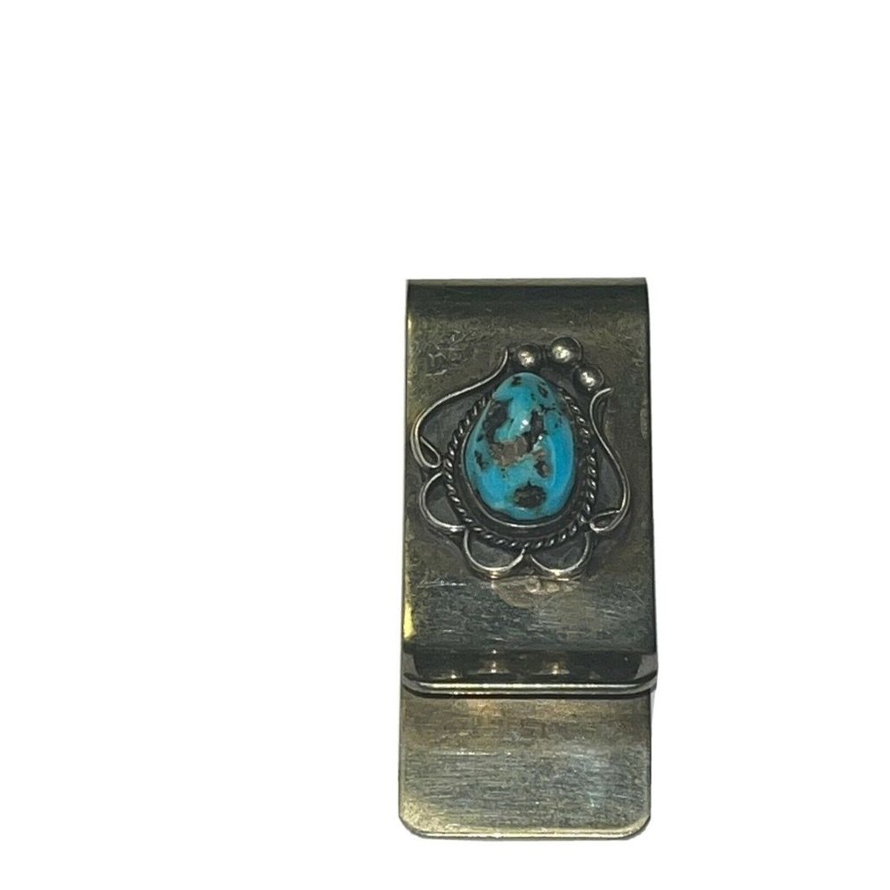 Money Clip Turquoise Southwestern Men Or Women